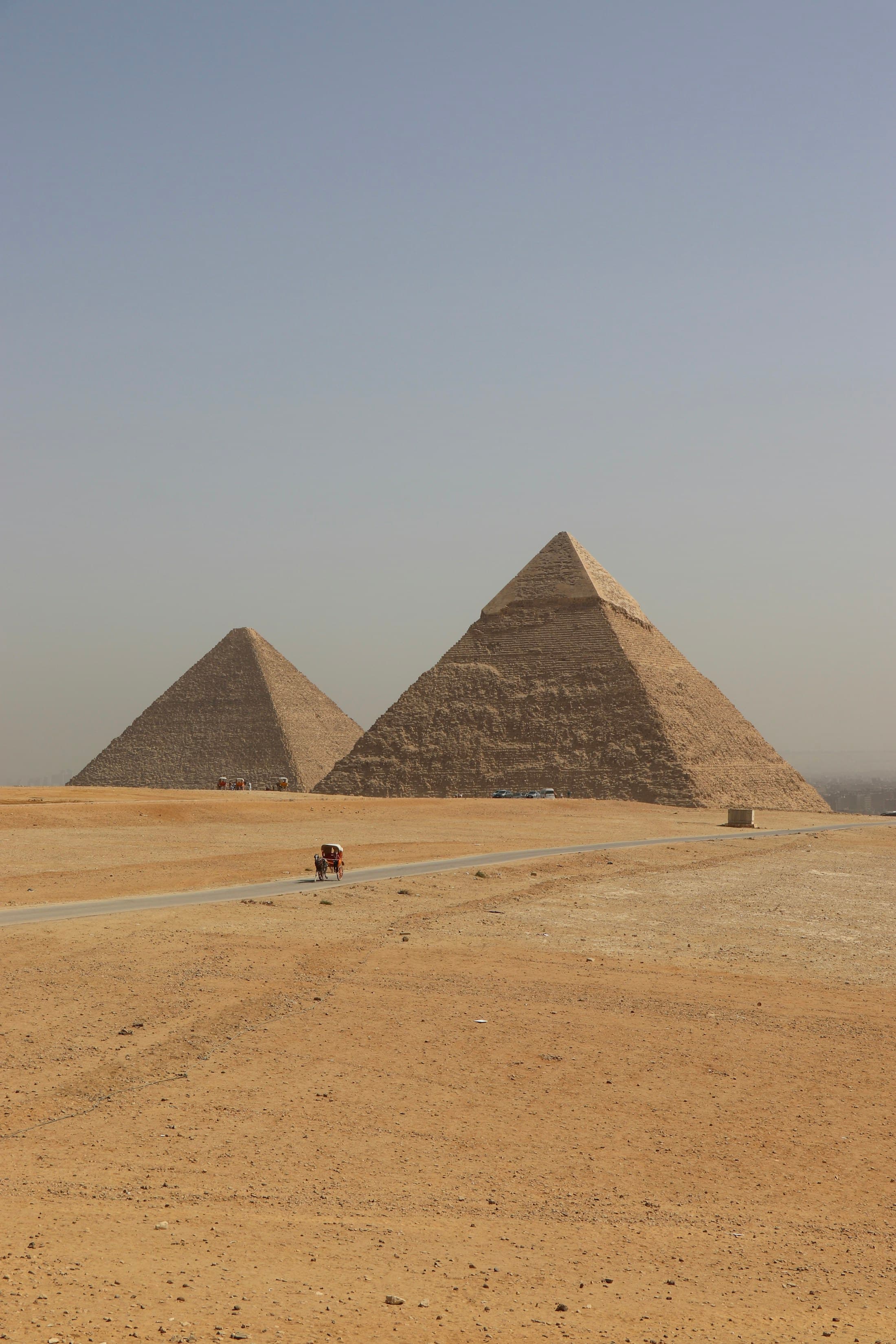 Pyramids of Giza in Egypt